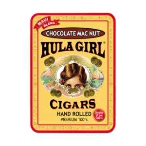 HULA GIRL CHOCOLATE MAC NUT CIGAR 14-8PK TIN