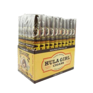 HULA GIRL COFFEE MAC NUT CIGAR 14-8PK TIN